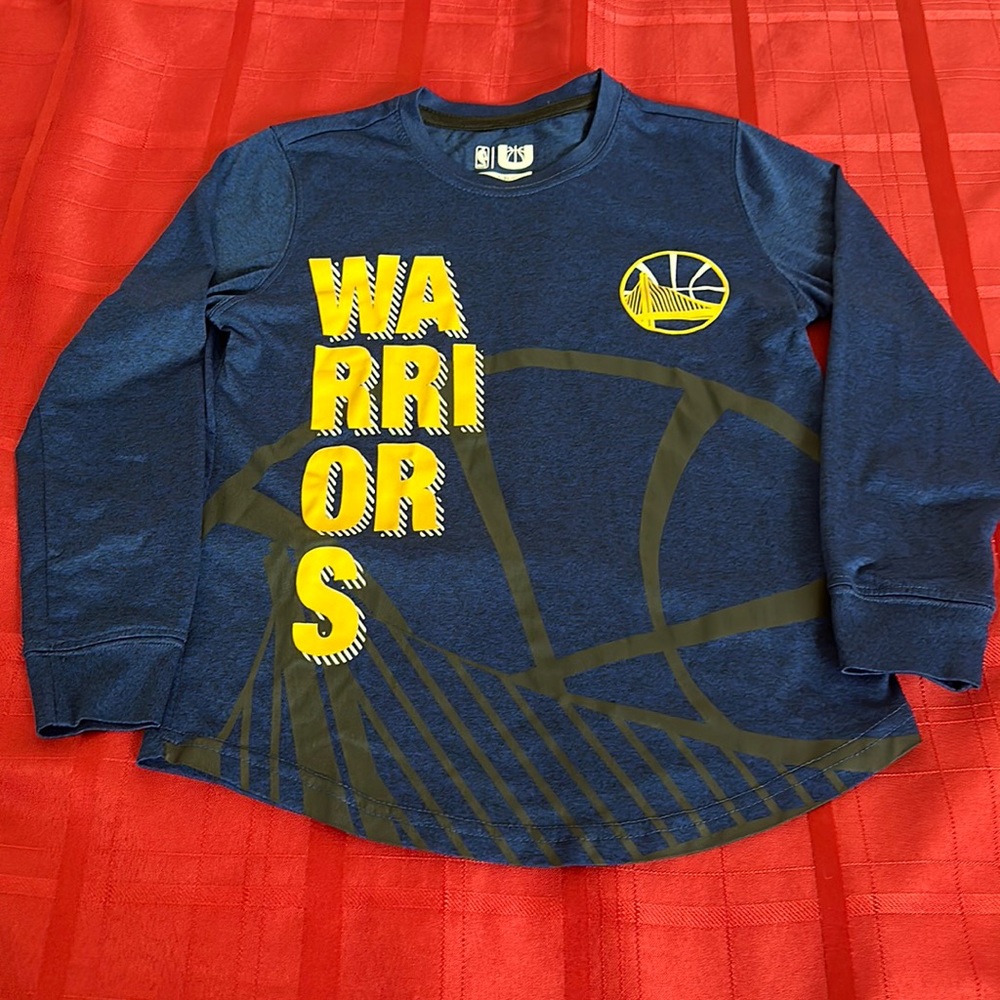 NBA Warriors long sleeve shirt